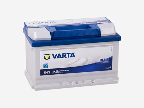 Аккумулятор Varta Silver E43 Аккумулятор Varta Silver E43